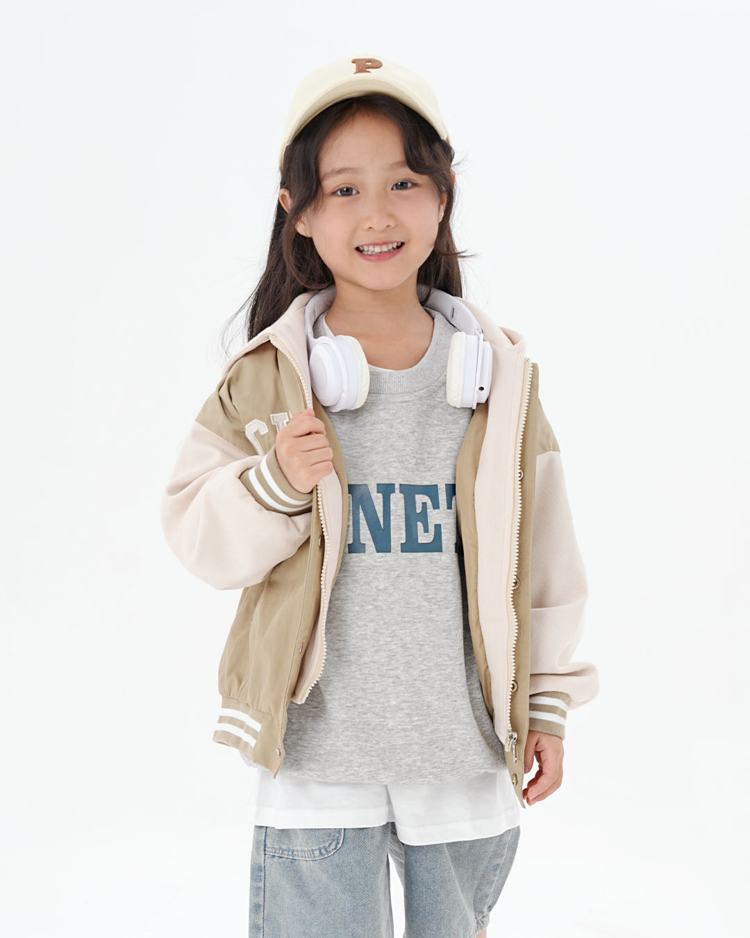 JOPI Kids' Hooded Baseball Jacket 1y-7y