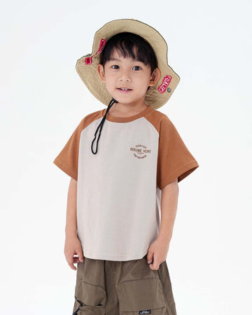 JOPI Kids' Mountain Patchwork T-shirt 2y-11y