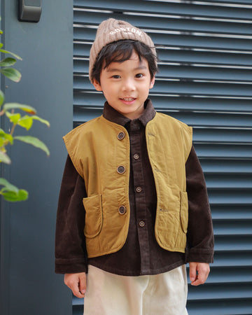 JOPI 中小童日韓系襯衫背心套裝  2歲 - 12歲