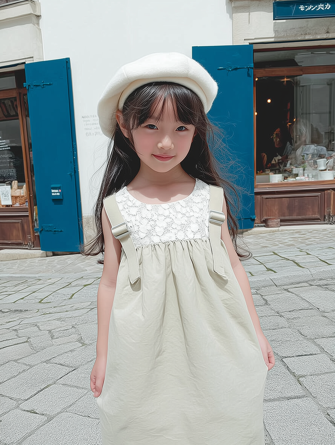JOPI Kids' Pure Cotton Embroidered Dress 2y-10y