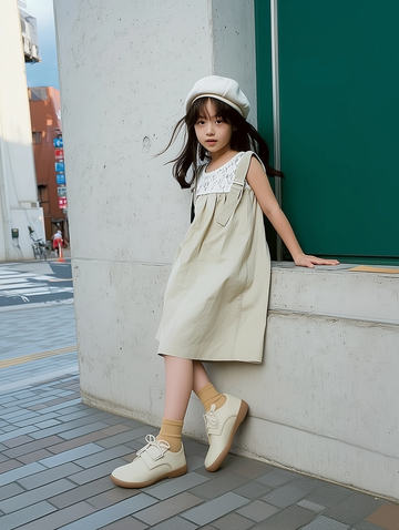 JOPI Kids' Pure Cotton Embroidered Dress 2y-10y